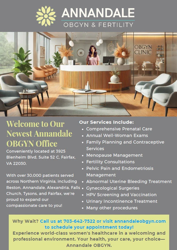 Annandale OB-GYN - Merrifield, Fairfax, Virginia, 22031